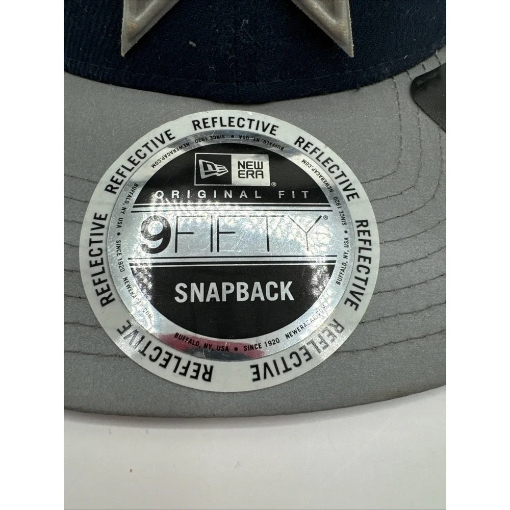 Dallas Cowboys Hat NFL New Era Original‎ Fit 9FIFTY SNAPBACK Navy and Gray Tags